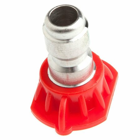 FORNEY Blasting Nozzle, Red, 0 Degree x 4.5 mm 75157